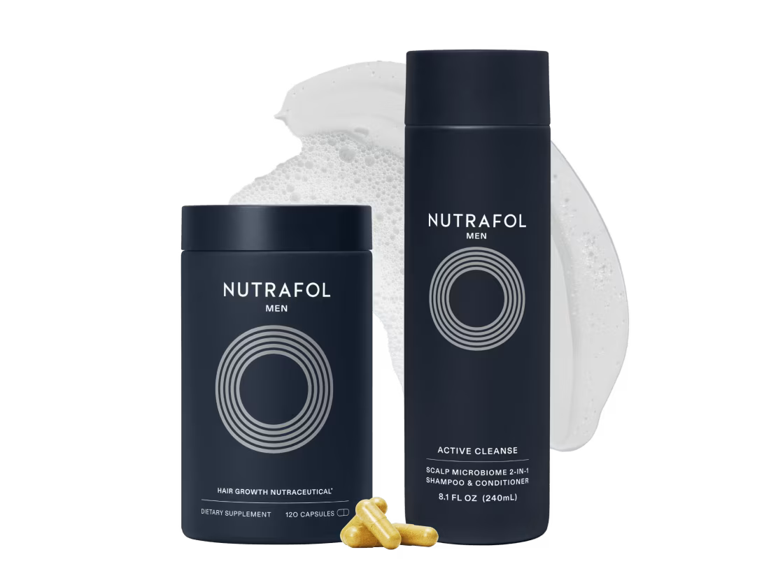 Nutrafol Men + 2-in-1 Shampoo & Conditioner Set