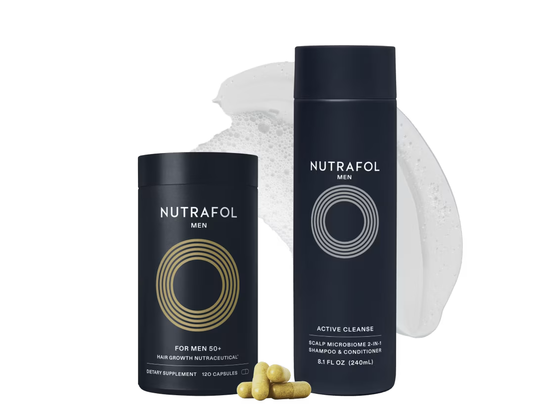 Nutrafol Men + 2-in-1 Shampoo & Conditioner Set